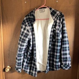 Boston traders plaid jacket